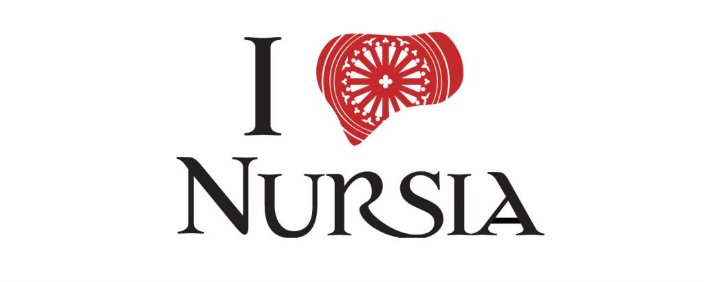 i love nursia logo della birra di norcia