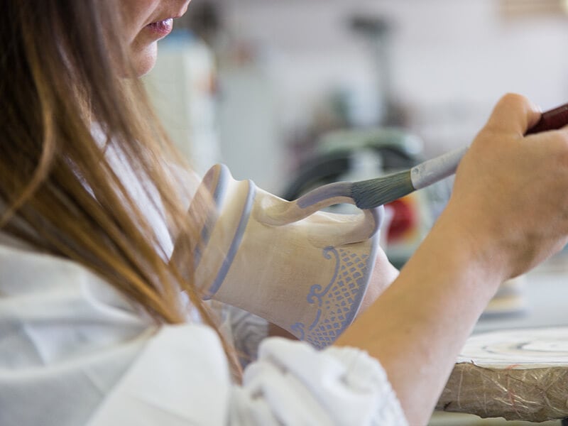Laboratorio Bizzirri ceramiche in Umbria