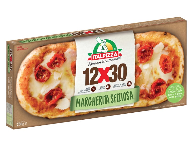 Nuova gamma 12x30 pizza rettangolare Italpizza