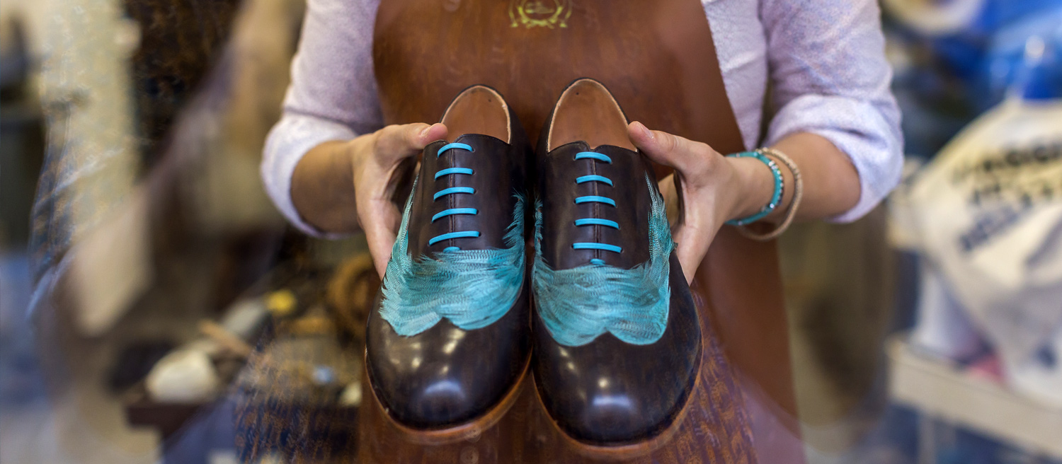Olivia Monteforte, scarpe di design realizzate a mano